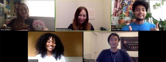 筆者が出演するJFNラジオのコーナー「NYフューチャーラボ ミレニアルZ世代研究所」の収録の様子