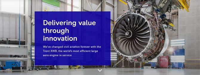 ロールス・ロイス「Delivering value through innovation」より