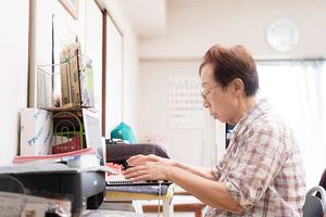 家族への安否確認をかねて毎日フェイスブックに投稿。