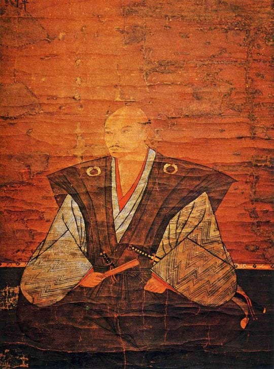 中川清秀の肖像画(梅林寺所蔵)