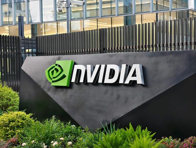 Nvidia社のブランドロゴ