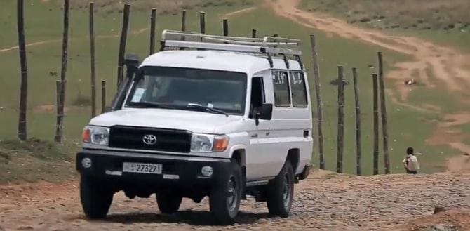 ワクチン冷蔵輸送車