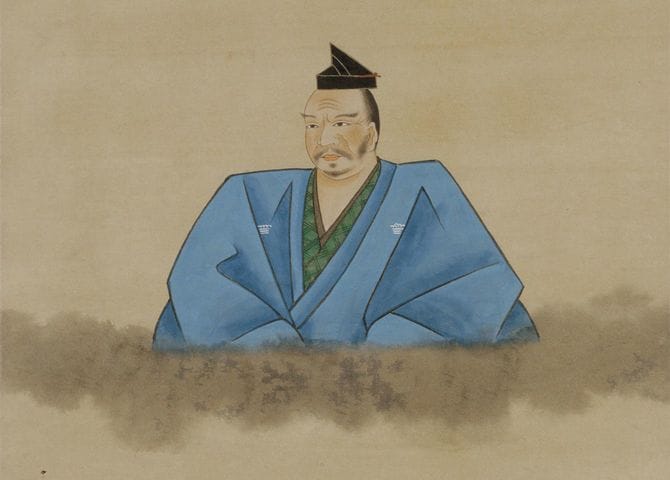 波多野秀治の肖像画、東京大学史料編纂所データベースの画像を一部加工