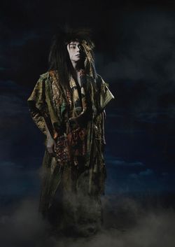 新作歌舞伎『プペル~天明の護美人間~』。西野氏は原作・脚本に加えて、空間・美術演出を務める。