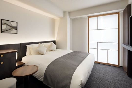 和をイメージした客室