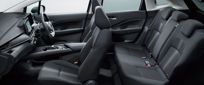 新型ノートの内装全体のイメージ