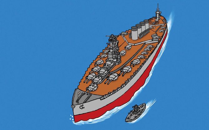 大和ですら6万4000トンなのに……