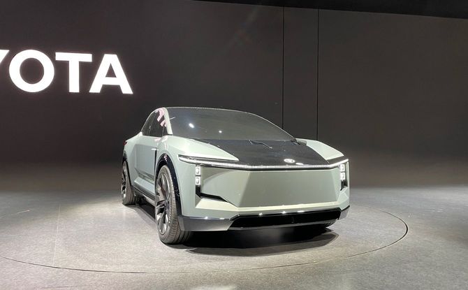 トヨタが展示したコンセプトカー