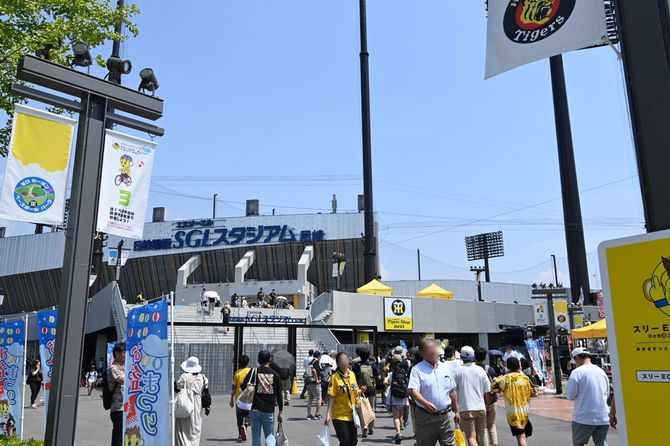 育成重視の象徴的な存在である、阪神のファーム施設「ゼロカーボンベースボールパーク」。