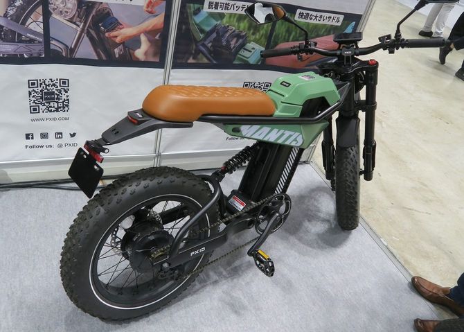自転車展示会で「650Wの自転車あるよ」と話しかけられた