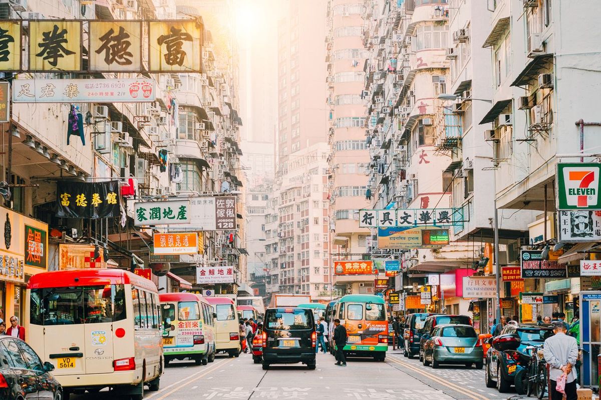 香港のストリート