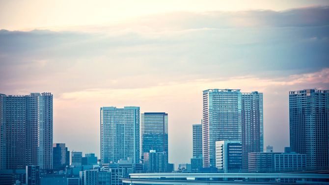 大都市の街並み