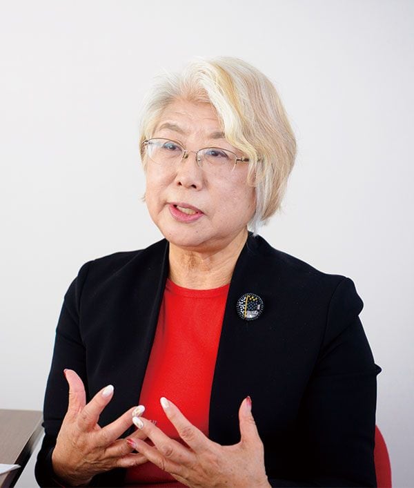 武蔵野大学 学長 小西聖子氏 東京大学教育学部卒。東京都心理判定員を経て、筑波大学医学専門学群卒、同大学院博士課程修了。精神科医。東京医科歯科大学客員助教授、武蔵野大学人間科学部学部長、同大学副学長などを歴任し、2025年より現職。