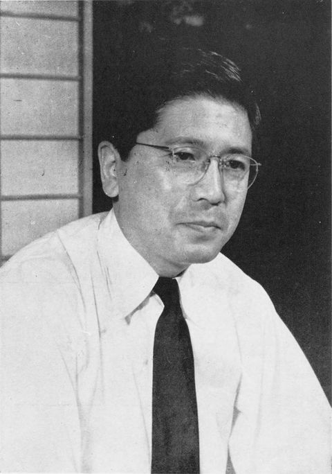 一橋大学の元学長で経済学者の都留重人（1912年～2006年）
