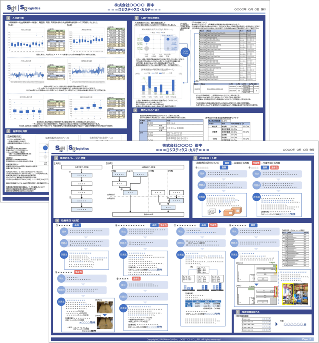 「ロジスティクス・カルテ」サンプル