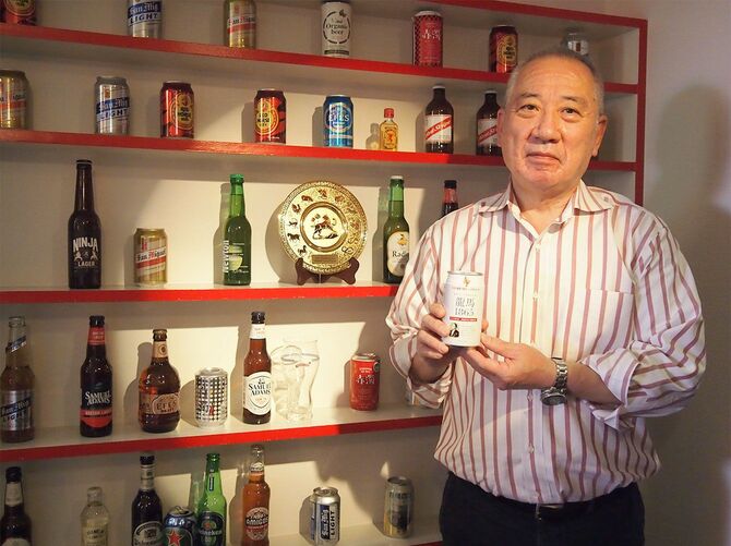 日本ビール経営企画室長の近藤春久さん