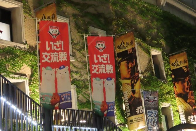 2026年6月17日の交流戦最終日、甲子園球場にはためいていた交流戦の幟
