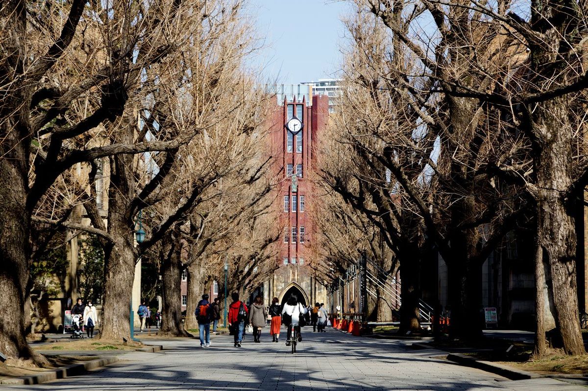 東京大学キャンパス内