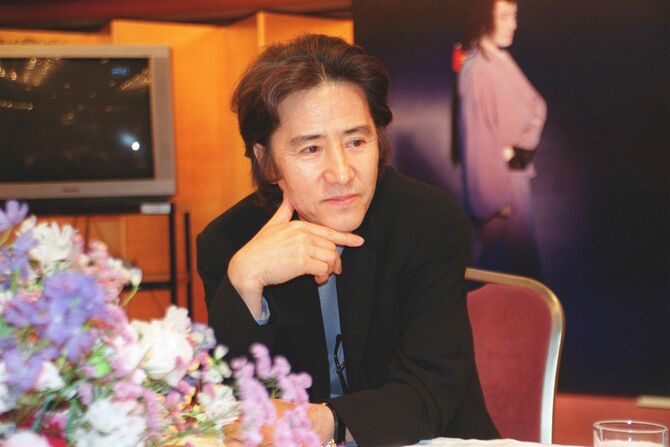 田村正和　俳優（2003年、会見にて）