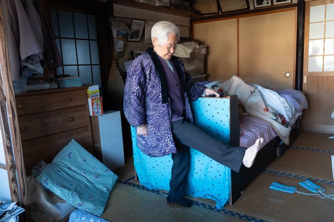 毎日運動を続けるシツイさん