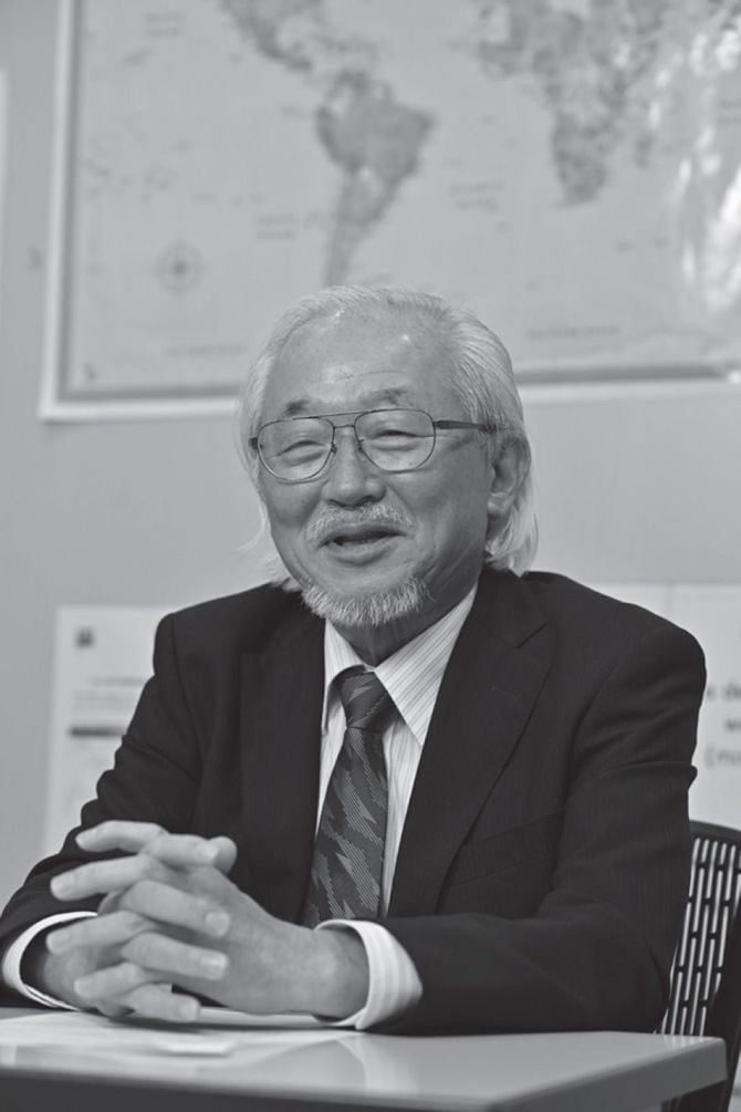 開成高校の元校長・柳沢幸雄さん