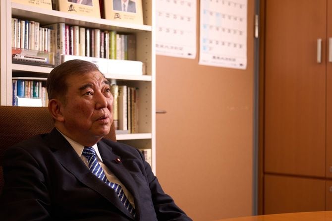 自民党の石破茂前首相。いまの自民党に強い危機感があるという