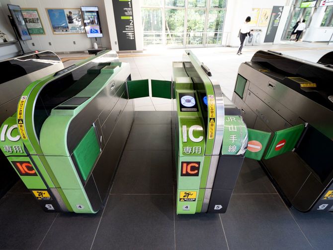 JR原宿駅の改札