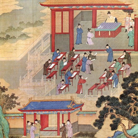 宋代文官試験図（11世紀）
