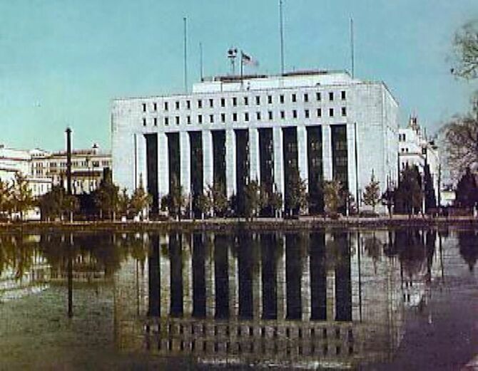 1950年頃のGHQ（連合国軍最高司令官総司令部）