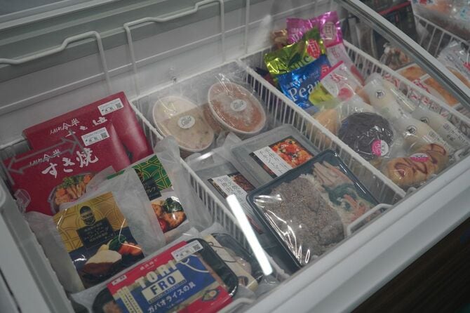 凍眠を使った冷凍食品