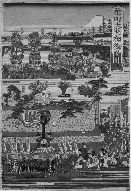 神田大明神御祭図