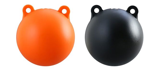 プラスチック製の養殖用ブイ