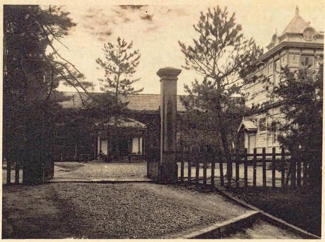 松江中学校の古写真、『島根縣寫眞帖』