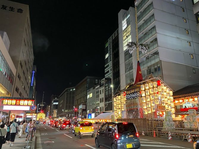 昨年の祇園祭の様子