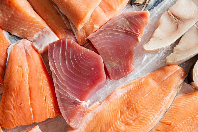 シーフードの盛り合わせ