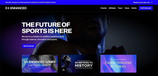 「Enhanced Games」公式サイトより