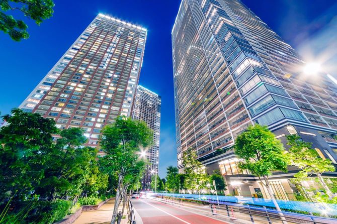 ベイエリアのタワーマンション