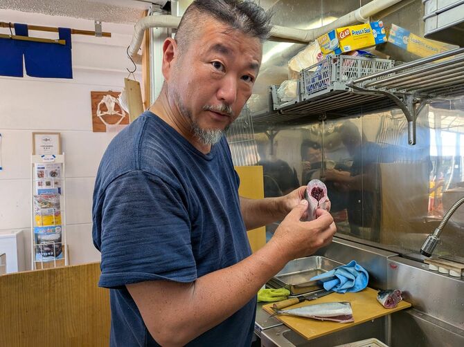 鎌倉「サカナヤマルカマ」にて