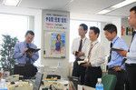 「事務的な連絡でも、上手い人と下手な人がいる。朝礼も営業トークの練習の場になります」(倉地氏)