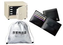 震災発生！必ず持ち出すべきものは何か　－防災ビジュアル図鑑【1】