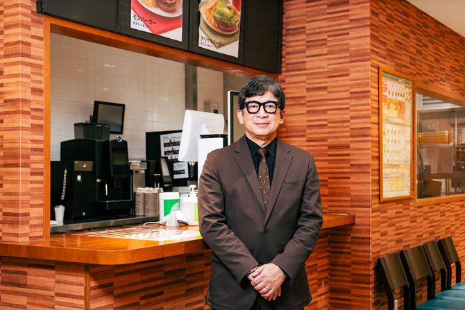 モスフードサービス取締役上席執行役員・商品本部長の安藤芳徳氏