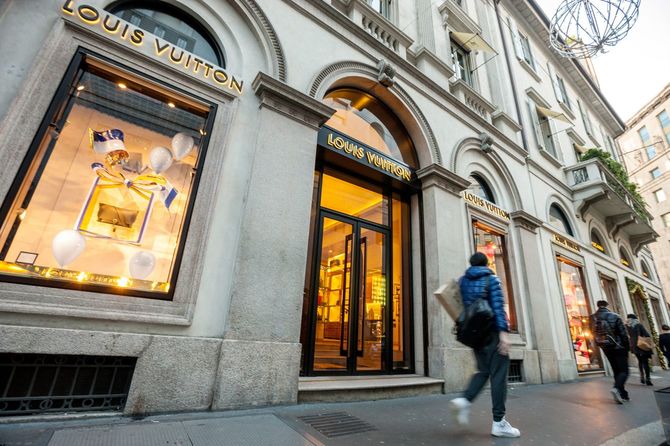 ルイヴィトン・イタリア・ミラノ店