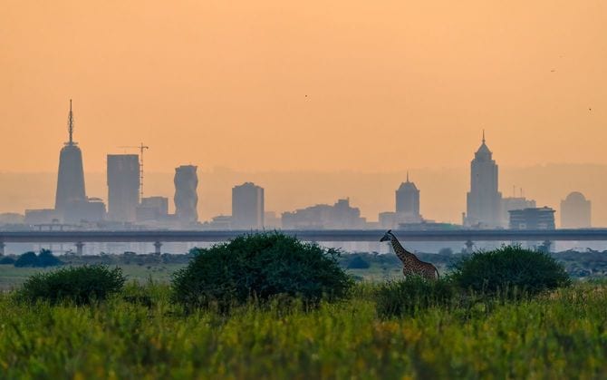 ナイロビのスカイライン