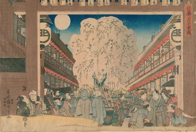 清水晴風［編］『あづまの花 江戸繪部類』