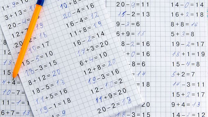 数学のテスト