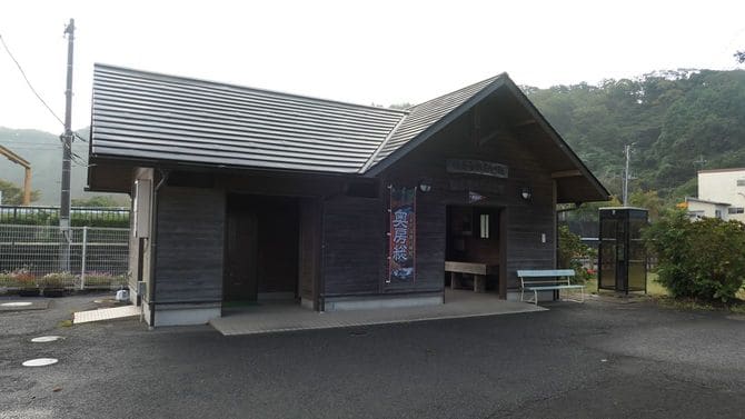 上総松丘駅。2027年の区間廃止とともに廃止となる