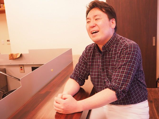 店主の大曽根さん