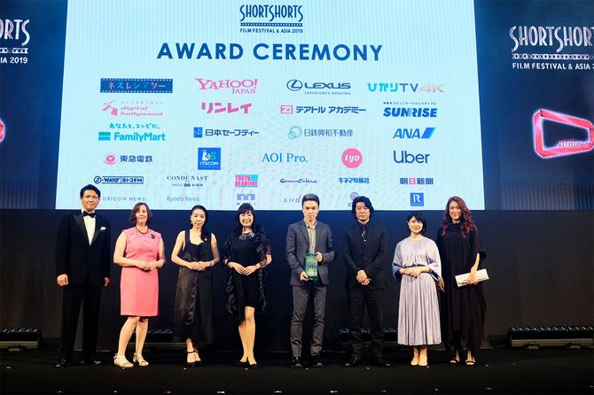 昨年の映画祭の授賞式の様子