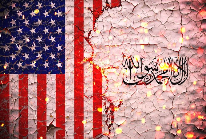 アメリカとタリバンの戦い