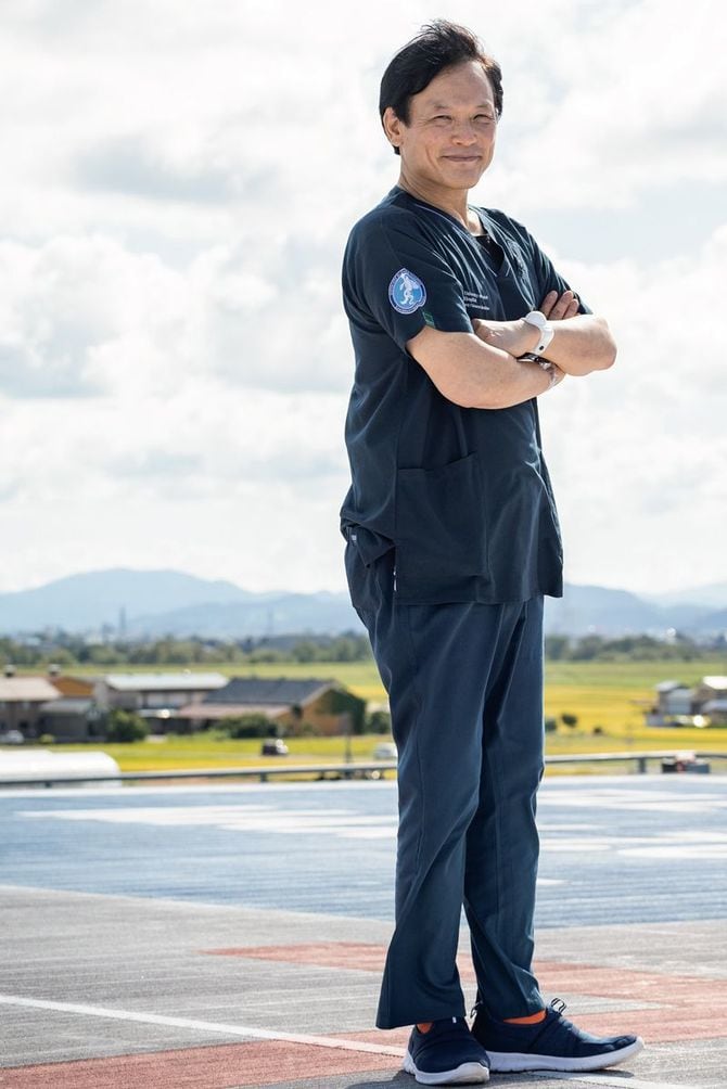 林寛之さん。365日あらゆる患者を引き受ける総合診療のフロンティアだ。